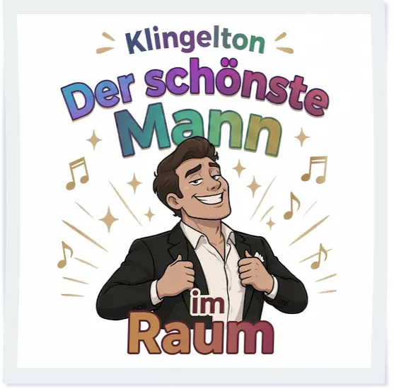 Abbildung: Klingelton Der schönste Mann im Raum