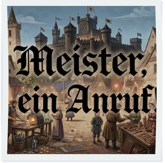 Klingelton Meister ein Anruf!