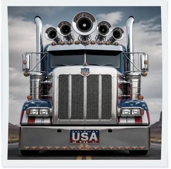 Abbildung: Klingelton Lkw-Hupe USA