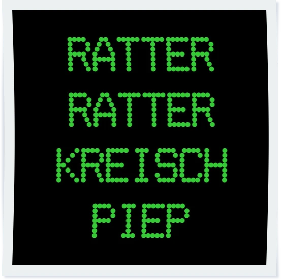 Abbildung: Klingelton Nadeldrucker