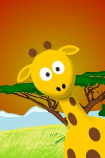 Handylogo fürs iPhone Giraffe