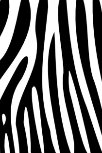 Handylogo fürs iPhone Zebra-Streifen