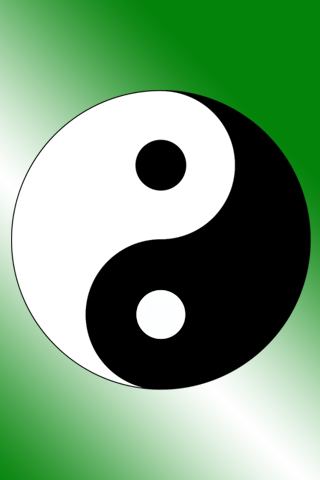Ying-Yang-Zeichen - Gratis-Stuff fürs Handy